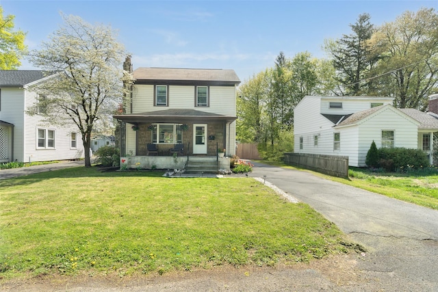 67 Arnett Rd, Rhinebeck, NY 12572 - view of front of property with covered porch and driveway