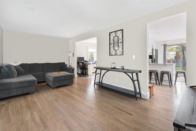 67 Arnett Rd, Rhinebeck, NY 12572 - living area with wood finished floors