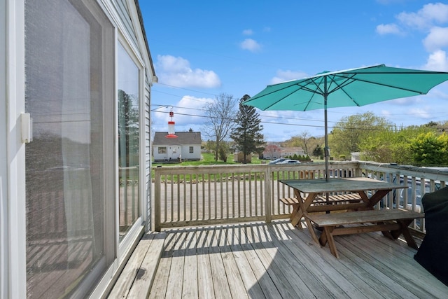 143 Tuthill Rd, Montauk, NY 11954 - view of wooden terrace