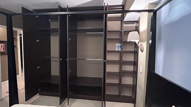 view of closet