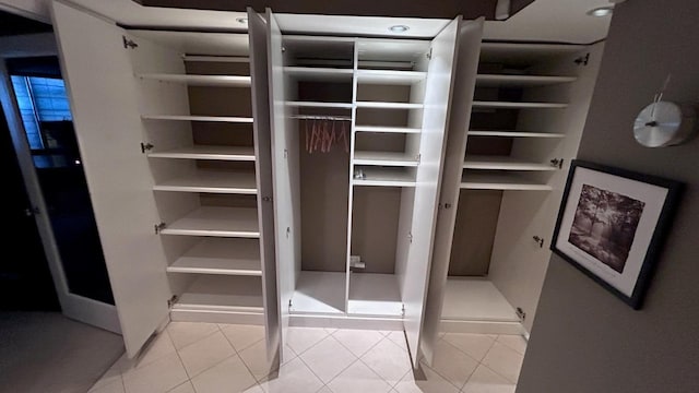 view of closet