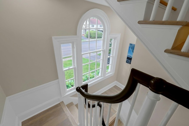 490 Bellwood Ave, Sleepy Hollow, NY 10591 - stairs with wood finished floors