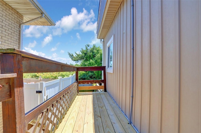 view of deck