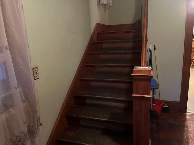 view of stairs