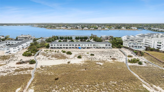 279 Dune Rd Unit 2, Westhampton Beach, NY 11978 - drone / aerial view of a large body of water