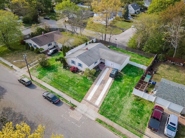 drone / aerial view
