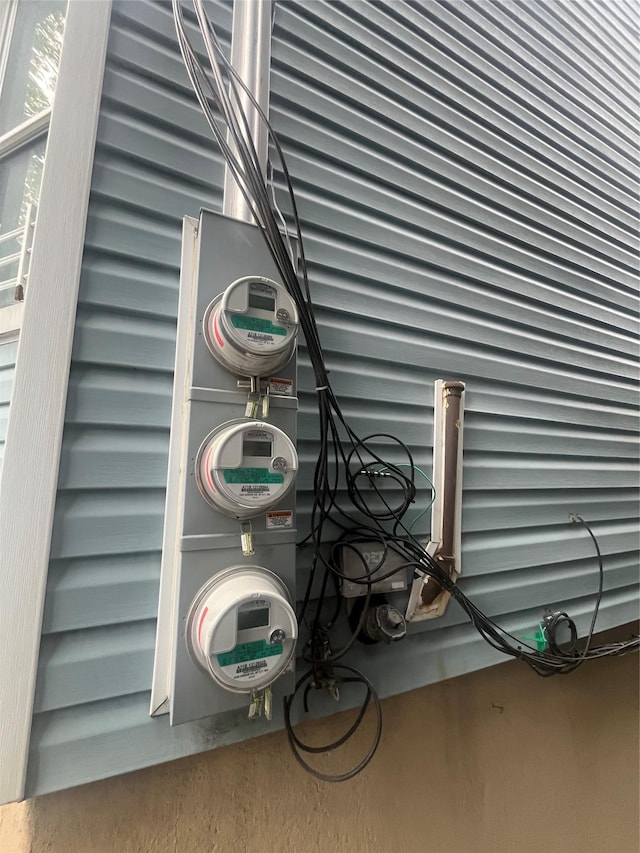 details featuring electric meter