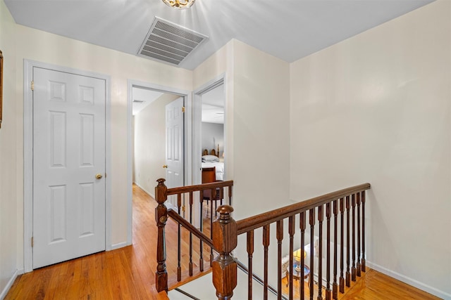 35 Capt Faldermeyer Dr, Stony Point, NY 10980 - corridor with an upstairs landing, baseboards, and light wood-style flooring