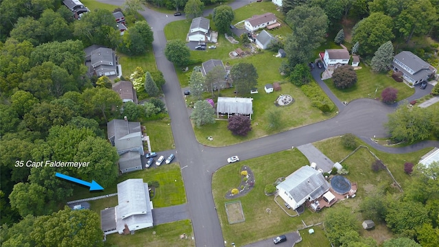 35 Capt Faldermeyer Dr, Stony Point, NY 10980 - aerial view of property and surrounding area featuring nearby suburban area