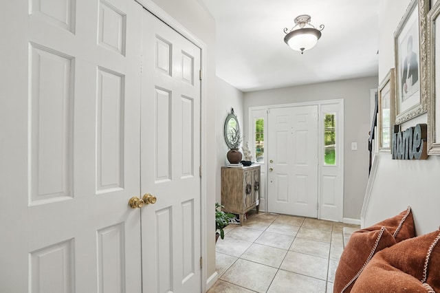 304 Church Rd, Putnam Valley, NY 10579 - foyer featuring light tile patterned floors and baseboards