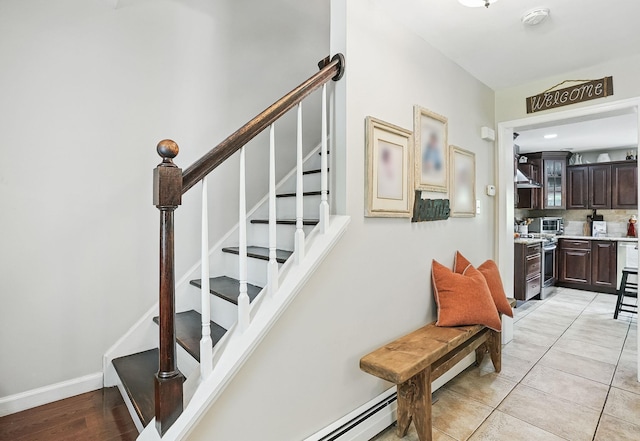304 Church Rd, Putnam Valley, NY 10579 - stairway featuring baseboards