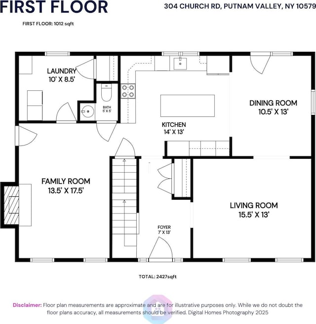 304 Church Rd, Putnam Valley, NY 10579 - home floor plan