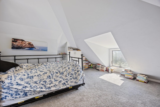 8702 Chevy Chase St, Jamaica Estates, NY 11432 - bedroom with carpet flooring and lofted ceiling