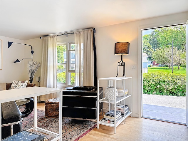 96 Grove St, Beacon, NY 12508 - living room with healthy amount of natural light and wood finished floors