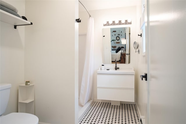 96 Grove St, Beacon, NY 12508 - full bathroom featuring vanity and a shower with shower curtain