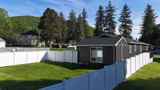 96 Grove St, Beacon, NY 12508 - view of fenced backyard