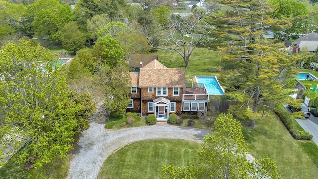 7 N Howells Point Rd, Bellport Village, NY 11713 - aerial view of property and surrounding area