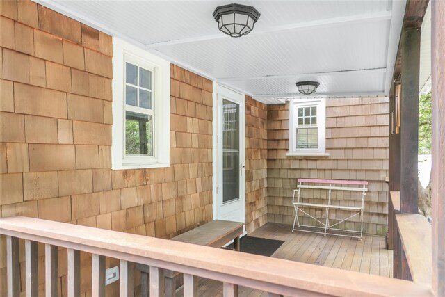 7 N Howells Point Rd, Bellport Village, NY 11713 - view of wooden deck