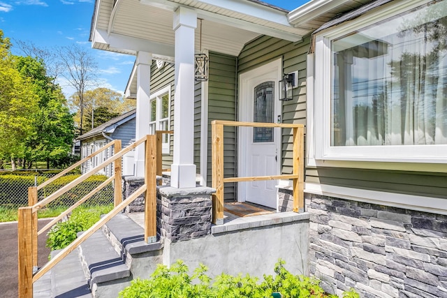 73 S Evergreen Dr, Selden, NY 11784 - property entrance featuring a porch