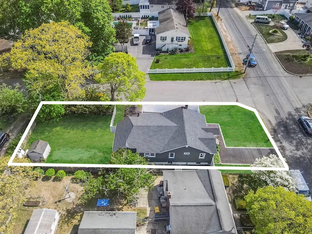 73 S Evergreen Dr, Selden, NY 11784 - birds eye view of property with a residential view