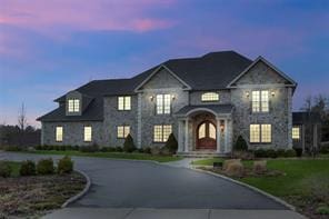 2 Enclave Ct, Dix Hills, NY 11746 - view of front of house featuring curved driveway