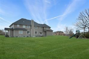 2 Enclave Ct, Dix Hills, NY 11746 - back of property featuring a yard
