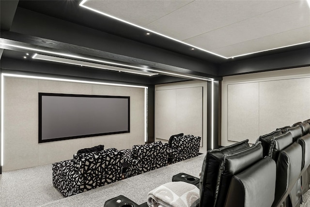 1608 Stewart Ln, Laurel Hollow, NY 11791 - home theater room with carpet flooring