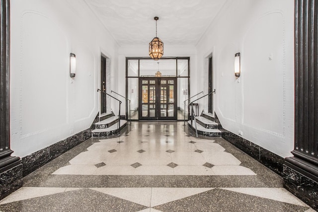 2199 Holland Ave Unit 4D, Bronx, NY 10462 - building lobby with stairs