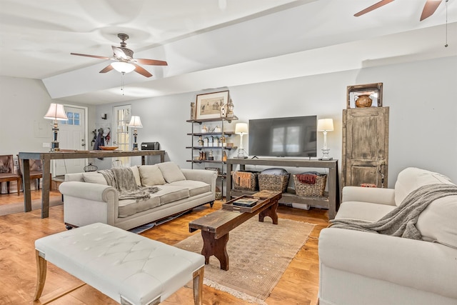 119 W Hunns Lake Rd, Stanfordville, NY 12581 - living area featuring a ceiling fan