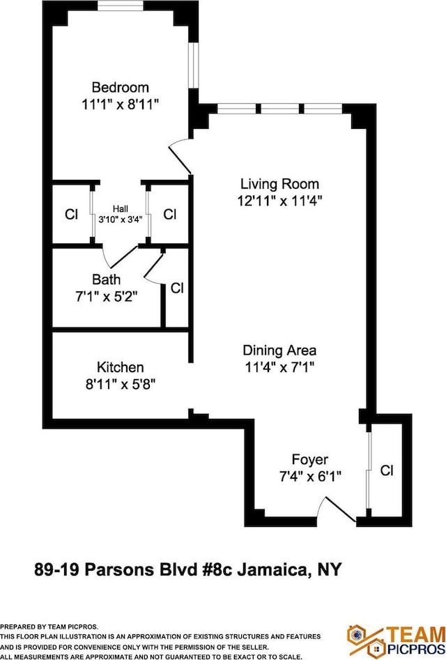 89-15 Parsons Blvd Unit 8C, Jamaica, NY 11432 - view of layout