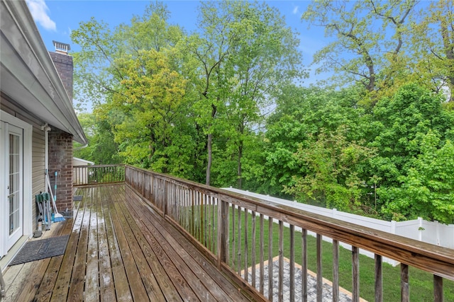 view of deck