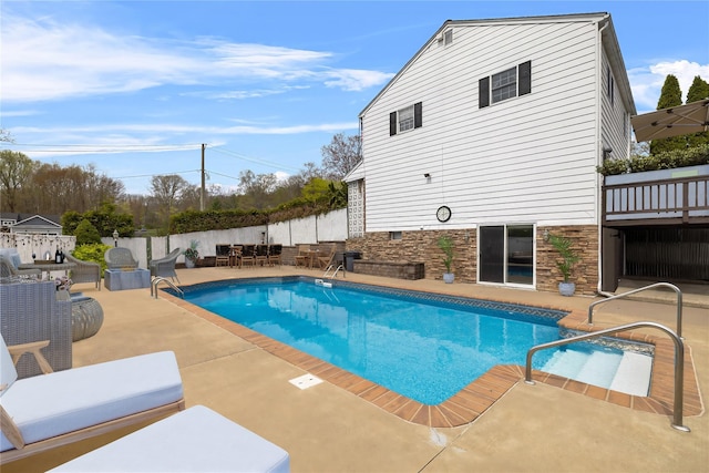 216 Maple Ave, Monroe, NY 10950 - view of pool featuring a patio