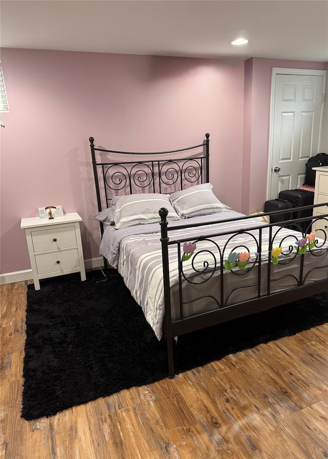 125 Kings Hwy, Congers, NY 10920 - bedroom featuring wood finished floors, baseboards, and recessed lighting