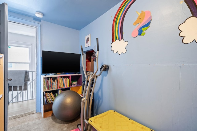 view of workout room