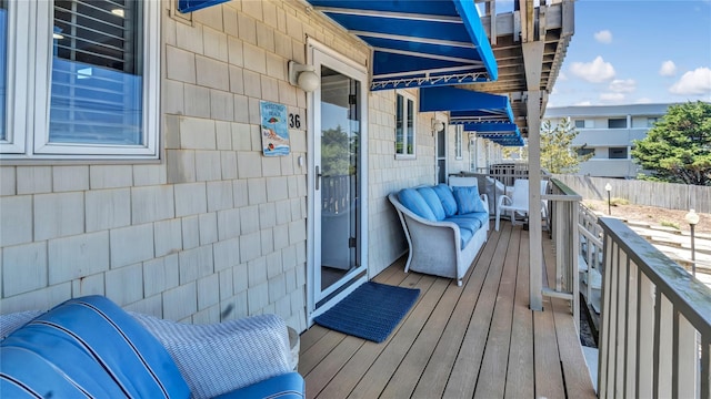 575 Dune Rd Unit 36And 37, Westhampton Beach, NY 11978 - view of wooden terrace