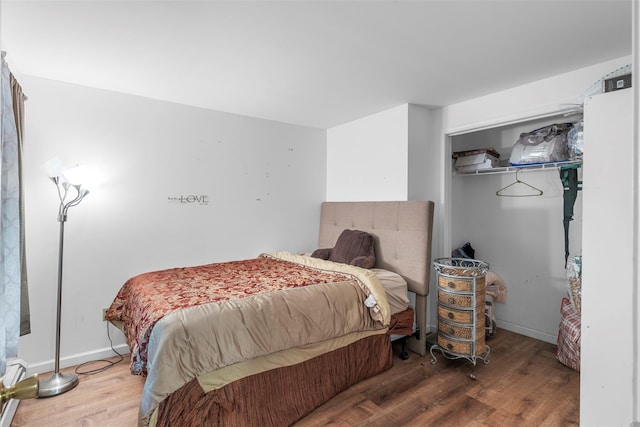 14 Clarks Ln, Milton, NY 12547 - bedroom featuring wood finished floors and a closet