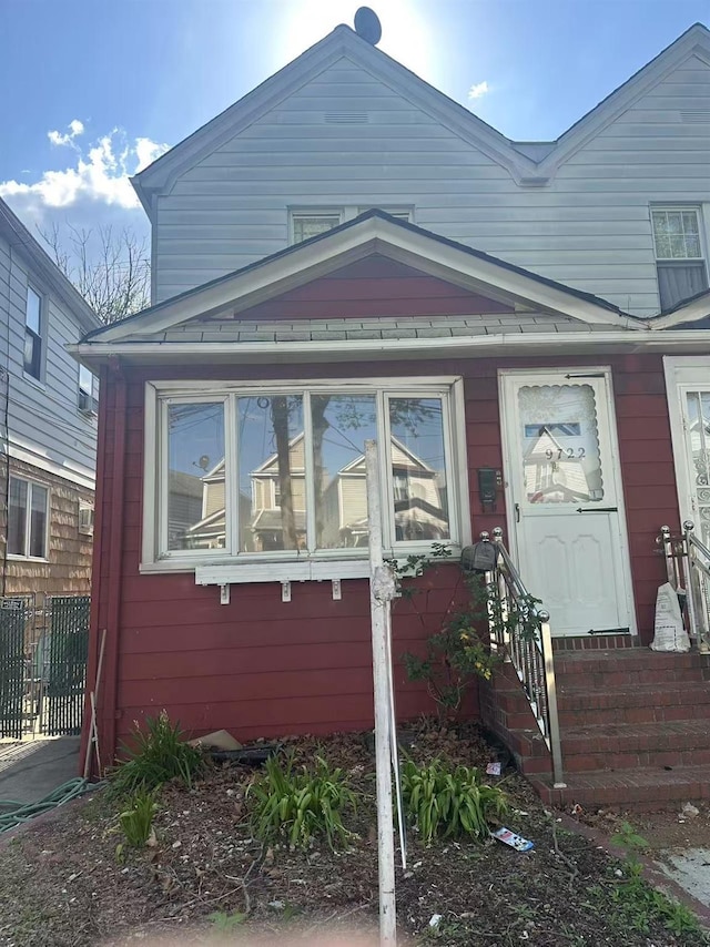 97-22 84th St, Ozone Park, NY 11416 - view of front of property with fence