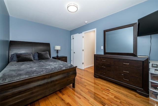 90 Union St Unit 1A, New Rochelle, NY 10801 - bedroom with light wood-type flooring