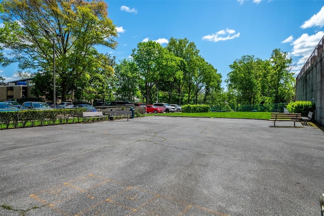 90 Union St Unit 1A, New Rochelle, NY 10801 - uncovered parking lot with fence