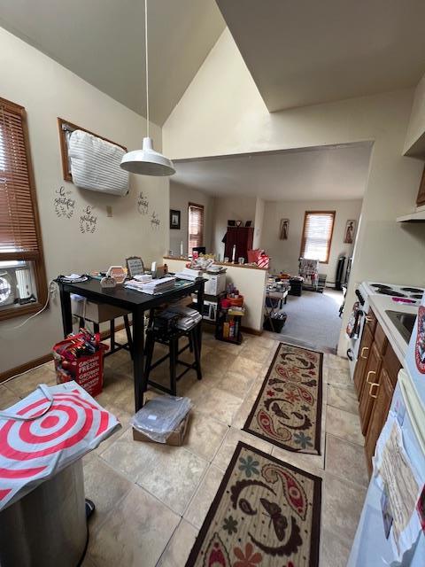 317 Elwood Ave, Hawthorne, NY 10532 - dining area with light tile patterned floors