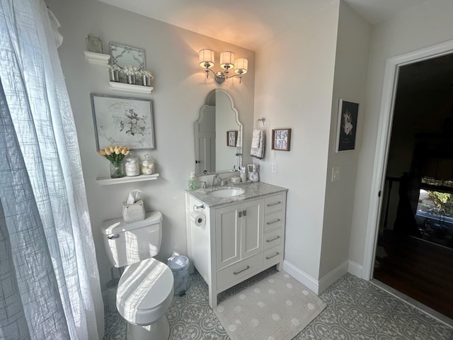 23 Candlestick Ct, Warwick, NY 10990 - full bathroom featuring toilet, tile patterned flooring, and vanity