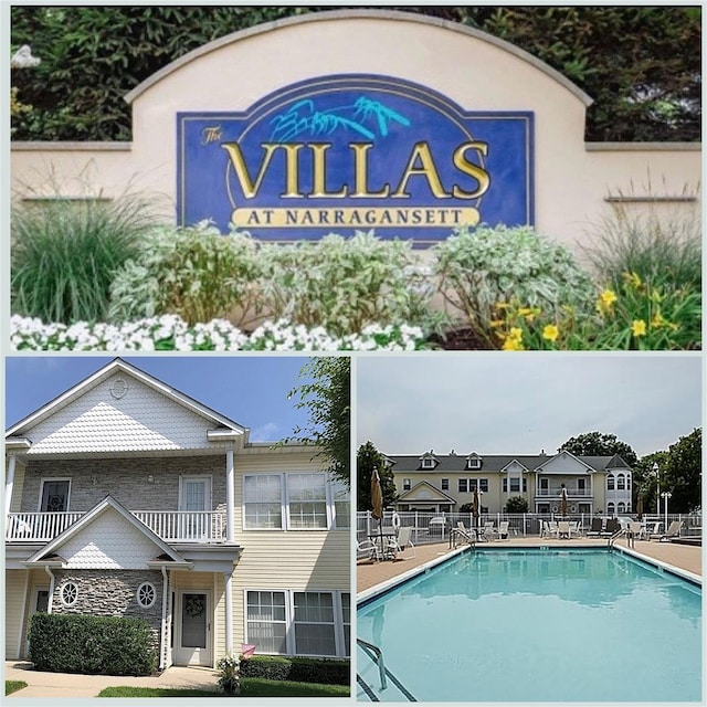 606 Narragansett Villas Dr Unit 606, Lindenhurst, NY 11757 - view of community pool