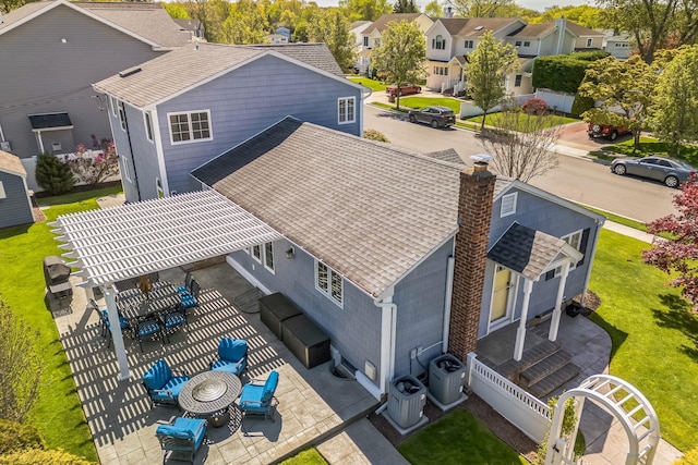 26 Forte Ave, Old Bethpage, NY 11804 - aerial view of residential area