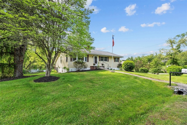 315 Scotchtown Rd, Goshen, NY 10924 - ranch-style home featuring a front lawn