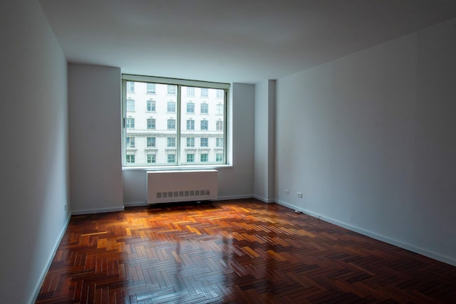 2373 Broadway Unit 602, New York Manhattan, NY 10024 - spare room featuring radiator and baseboards