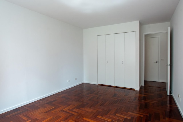 2373 Broadway Unit 602, New York Manhattan, NY 10024 - unfurnished bedroom with a closet and baseboards