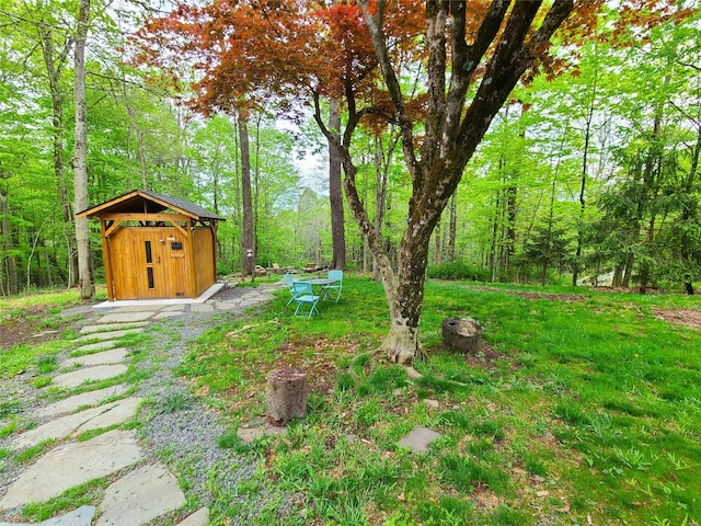112 E Thompson Pl, Smallwood, NY 12778 - view of yard featuring an outbuilding