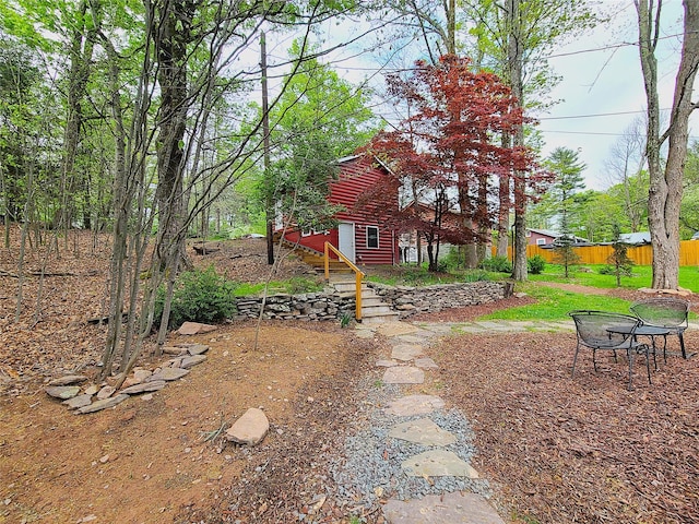112 E Thompson Pl, Smallwood, NY 12778 - view of yard with fence