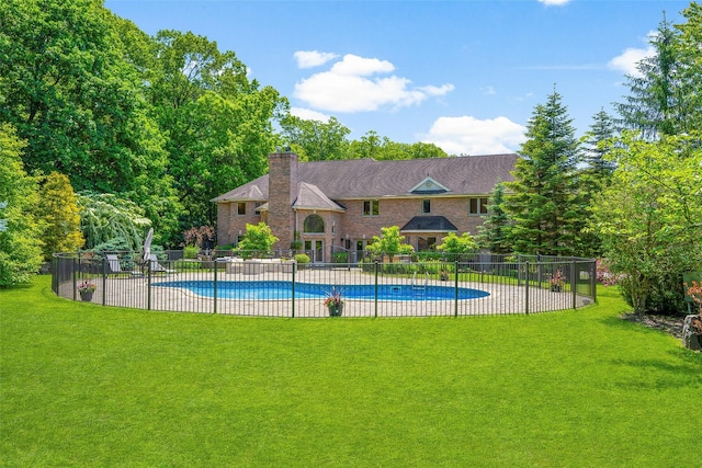 9 Oak Ridge Ct, West Harrison, NY 10604 - view of swimming pool featuring a patio