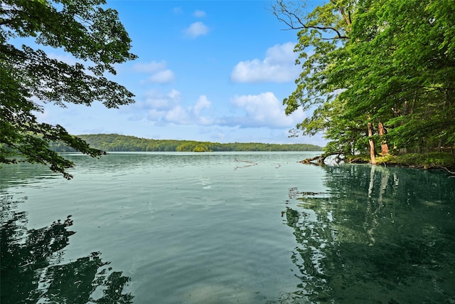 9 Oak Ridge Ct, West Harrison, NY 10604 - water view featuring a heavily wooded area